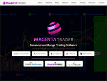 Tablet Screenshot of magentatrader.com